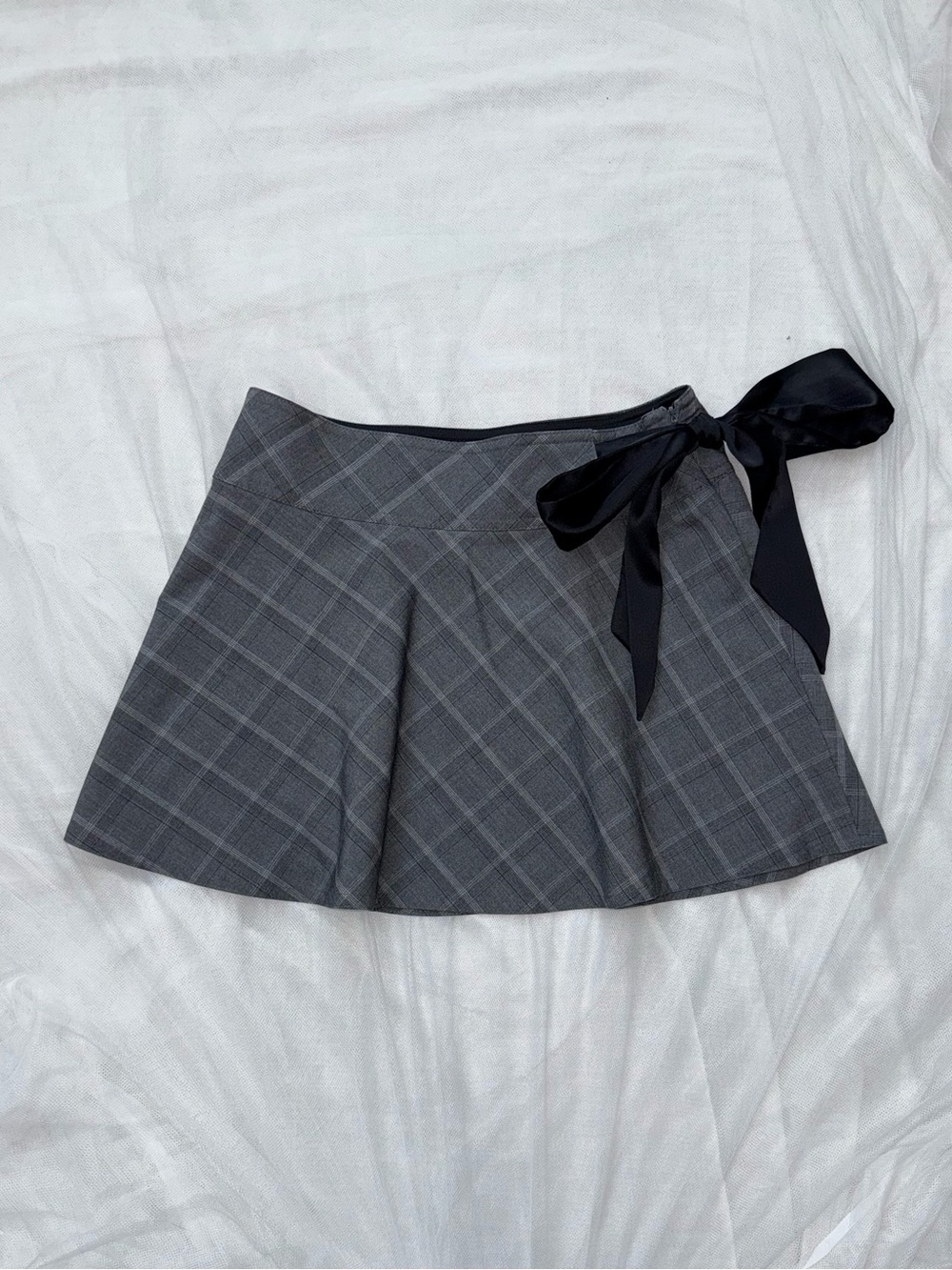 Vintage BEBE plaid mini skirt